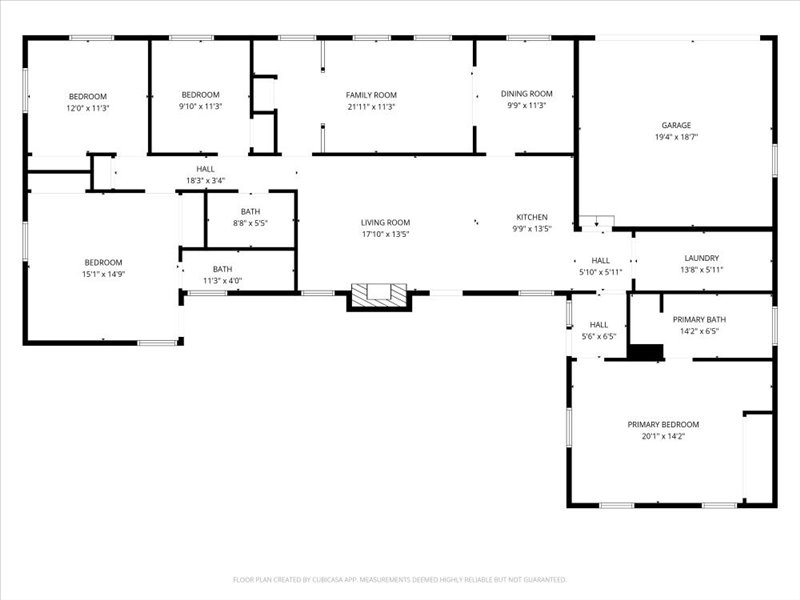 608 Biloxi Lane Knoxville, TN 37923 - Floor Plan 1